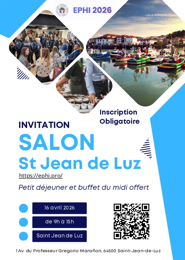 Invitation Salon EPHI 2026 - Saint Jean de Luz